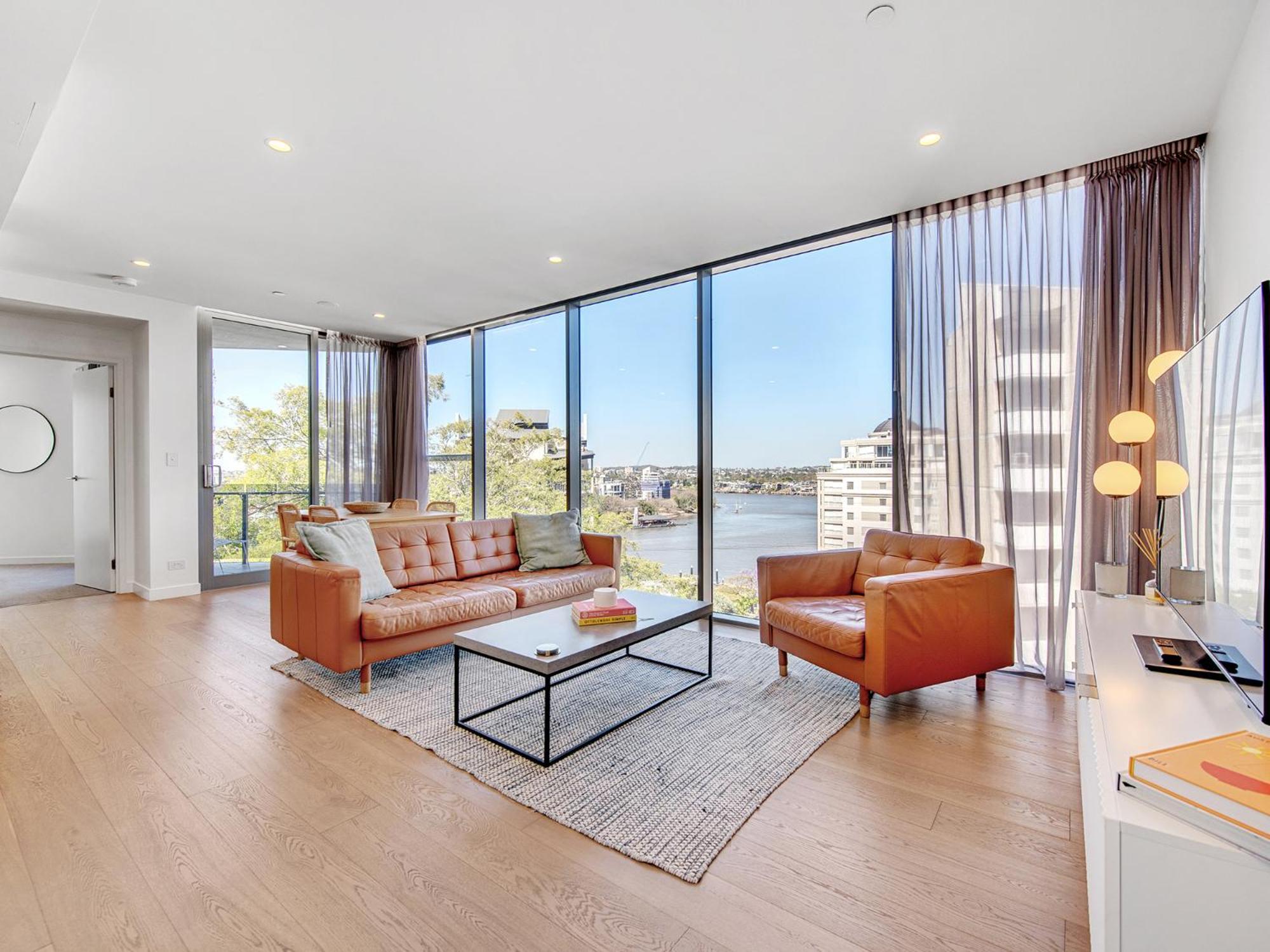 Lovely 2 Bedroom Executive Apartment Brisbane Exterior foto